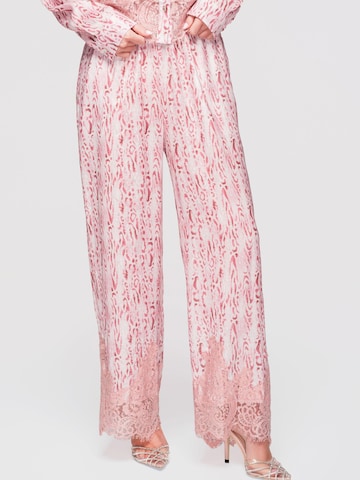 Ombre Wide leg Broek in Roze
