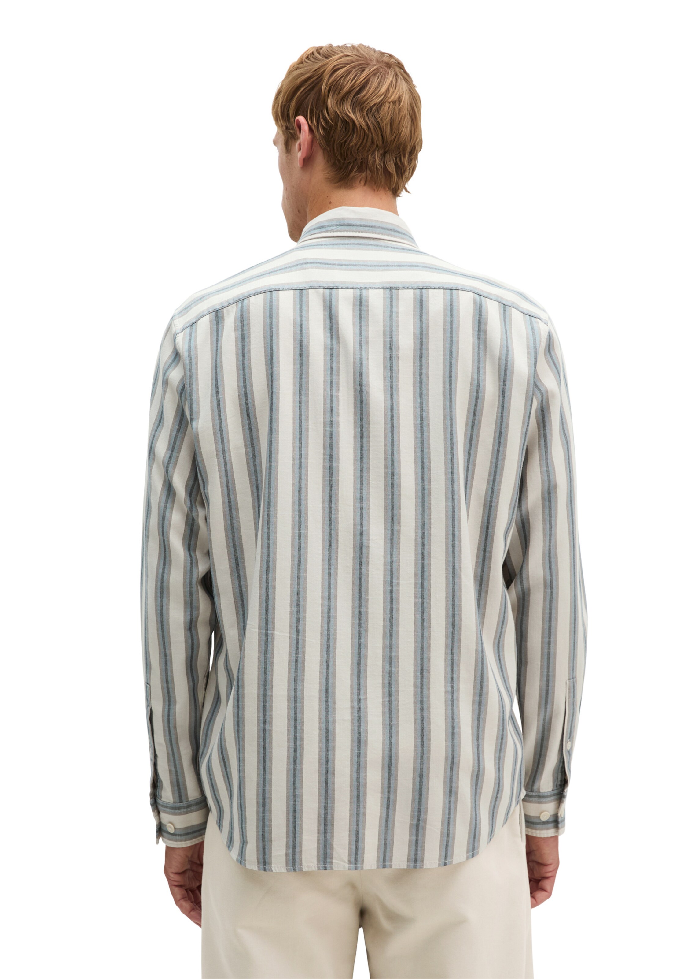 Marc O'Polo Regular Fit Hemd in Weiß