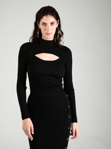 GUESS Sweater 'CLARITA' in Black: front