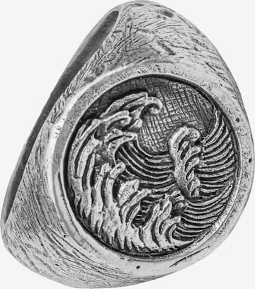 Haze&Glory Кольцо 'Tide' в Серебристый: спереди