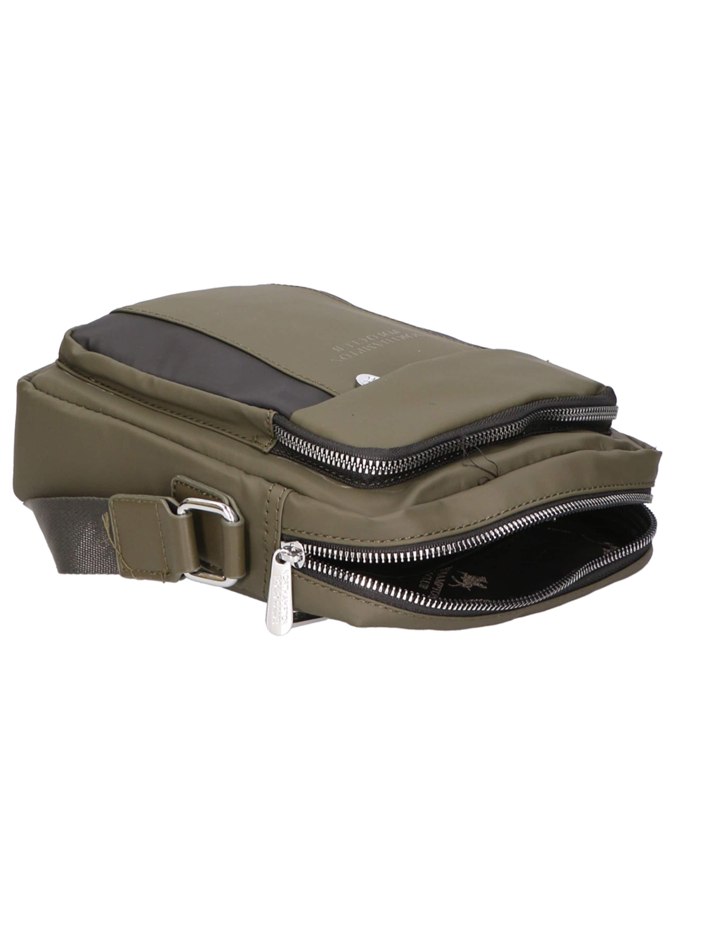 Borsa a tracolla di Northampton Polo Club in verde