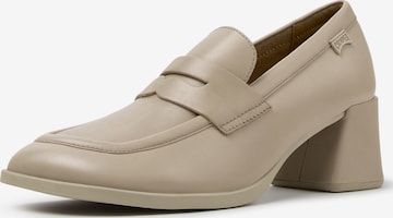 CAMPER - Sapato Slip-on 'Kora' em bege: frente