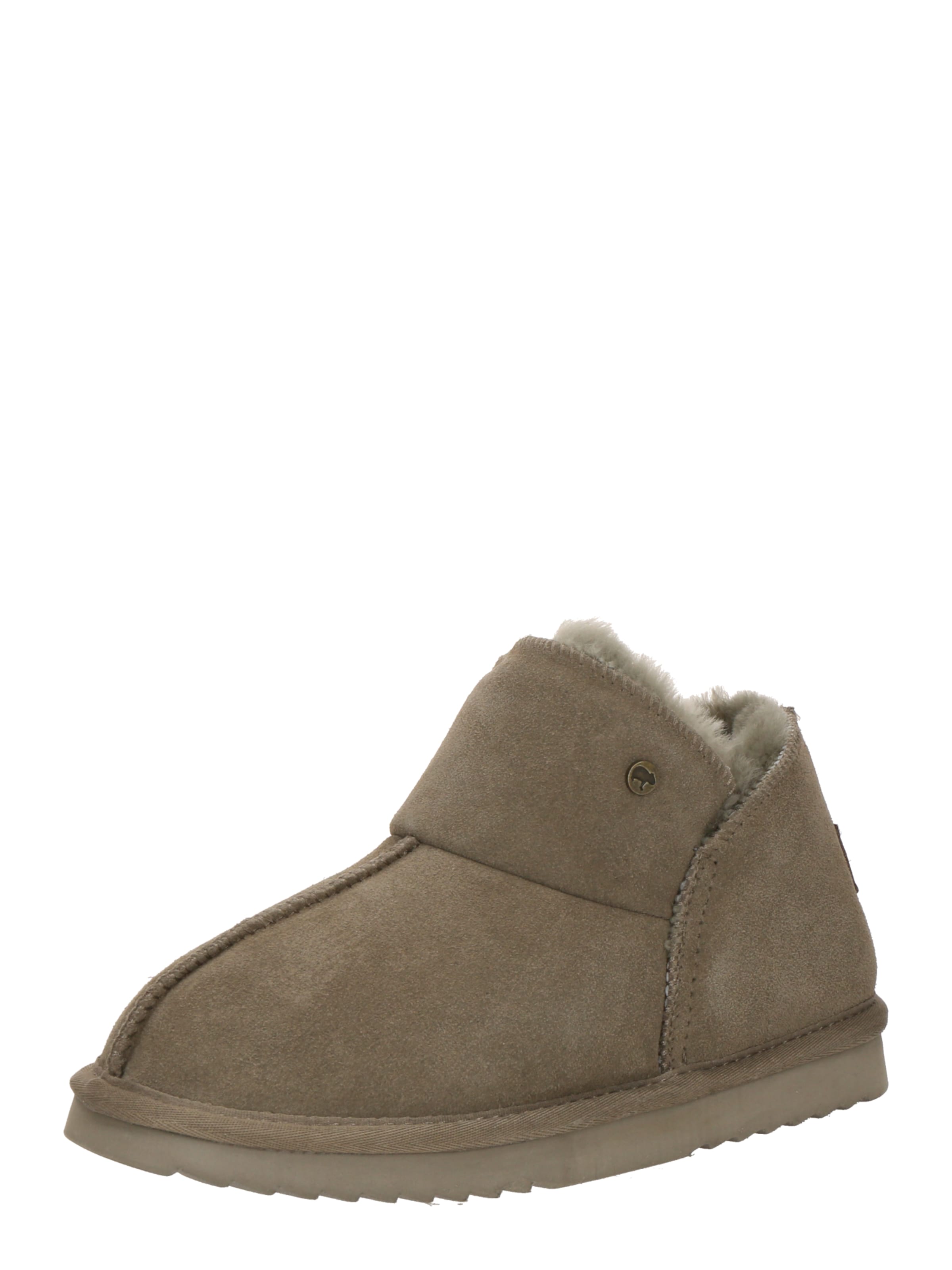 Pantoufle 'Willow' Warmbat en vert : devant