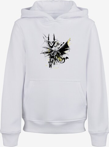 Sweat 'DC Comics Superhelden Batman Batface Splash' F4NT4STIC en blanc : devant