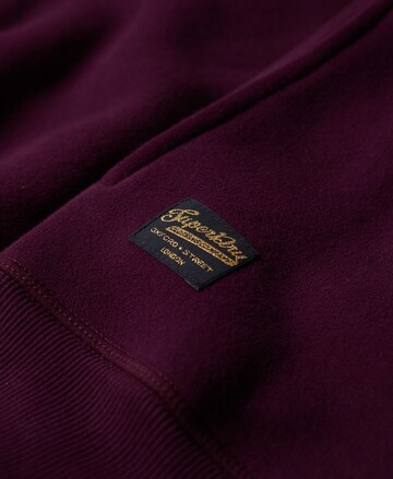 Superdry Sweatshirt 'Luxe' in Rood