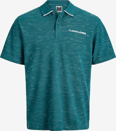 JACK & JONES Paita 'JCOLogan' värissä tummanvihreä / valkoinen, Tuotenäkymä