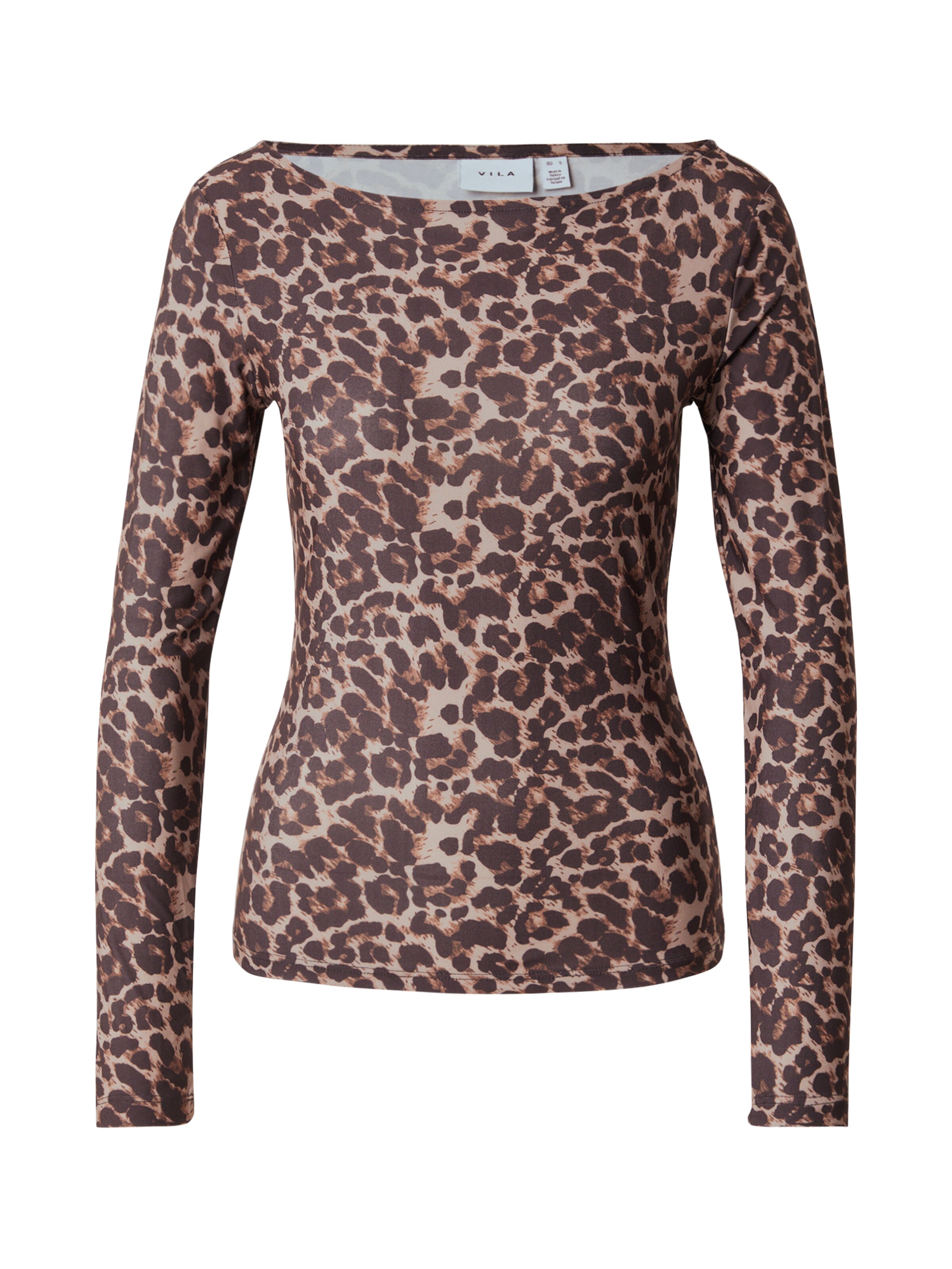 VILA Shirt 'Leoa' in Beige: front