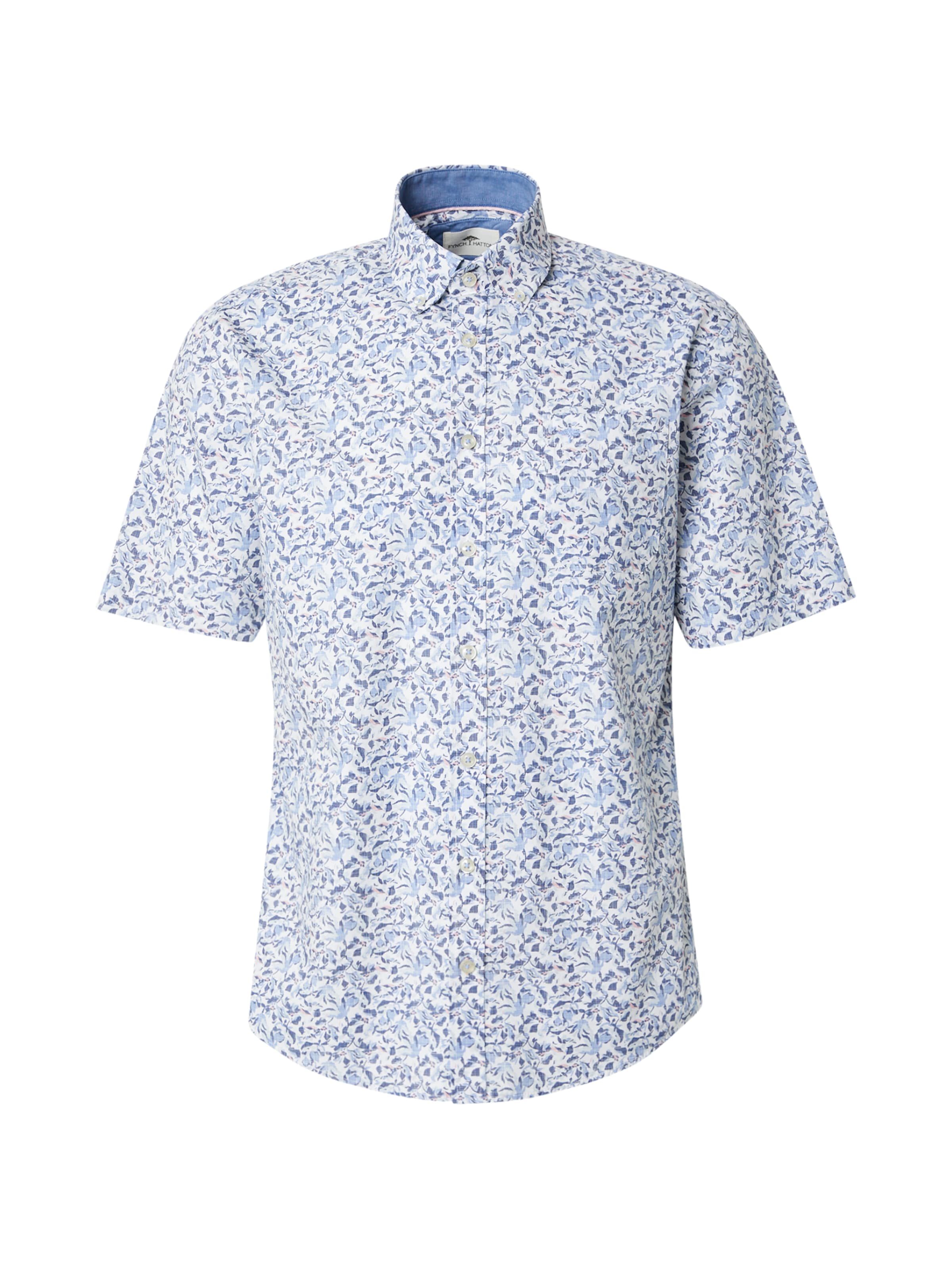 FYNCH-HATTON Regular fit Button Up Shirt in Blue: front