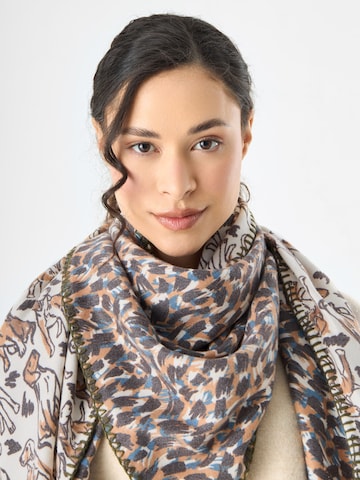 CODELLO Tuch in Braun: Vorderseite