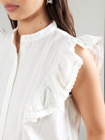 Camicia da donna 'PCSIKKA' di PIECES in bianco