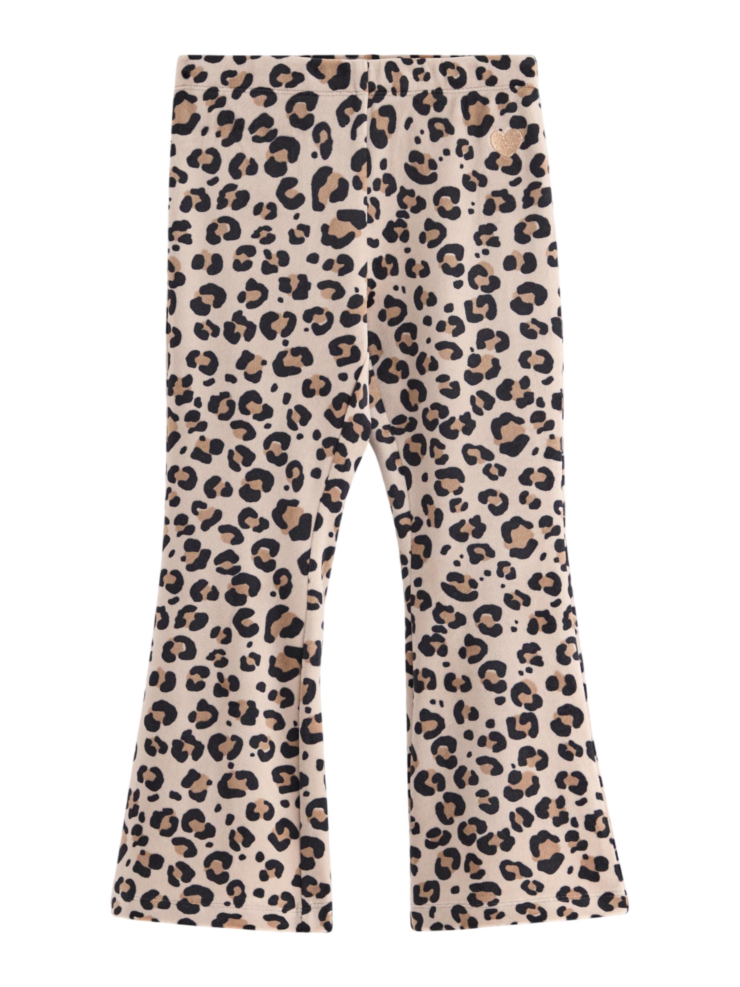 Lindex Flared Κολάν σε μπεζ: μπροστά