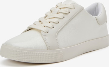 Katy Perry Platform trainers 'THE RIZZO' in White: front