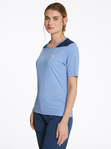 ZIENER T-Shirt 'NADELIA' in Blau