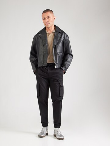 Only & Sons Tapered Cargo Pants 'ONSGARDA' in Black