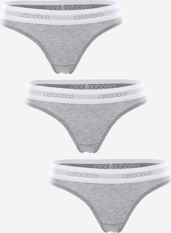 celodoro Panty 'Sport Comfort' in Grey: front