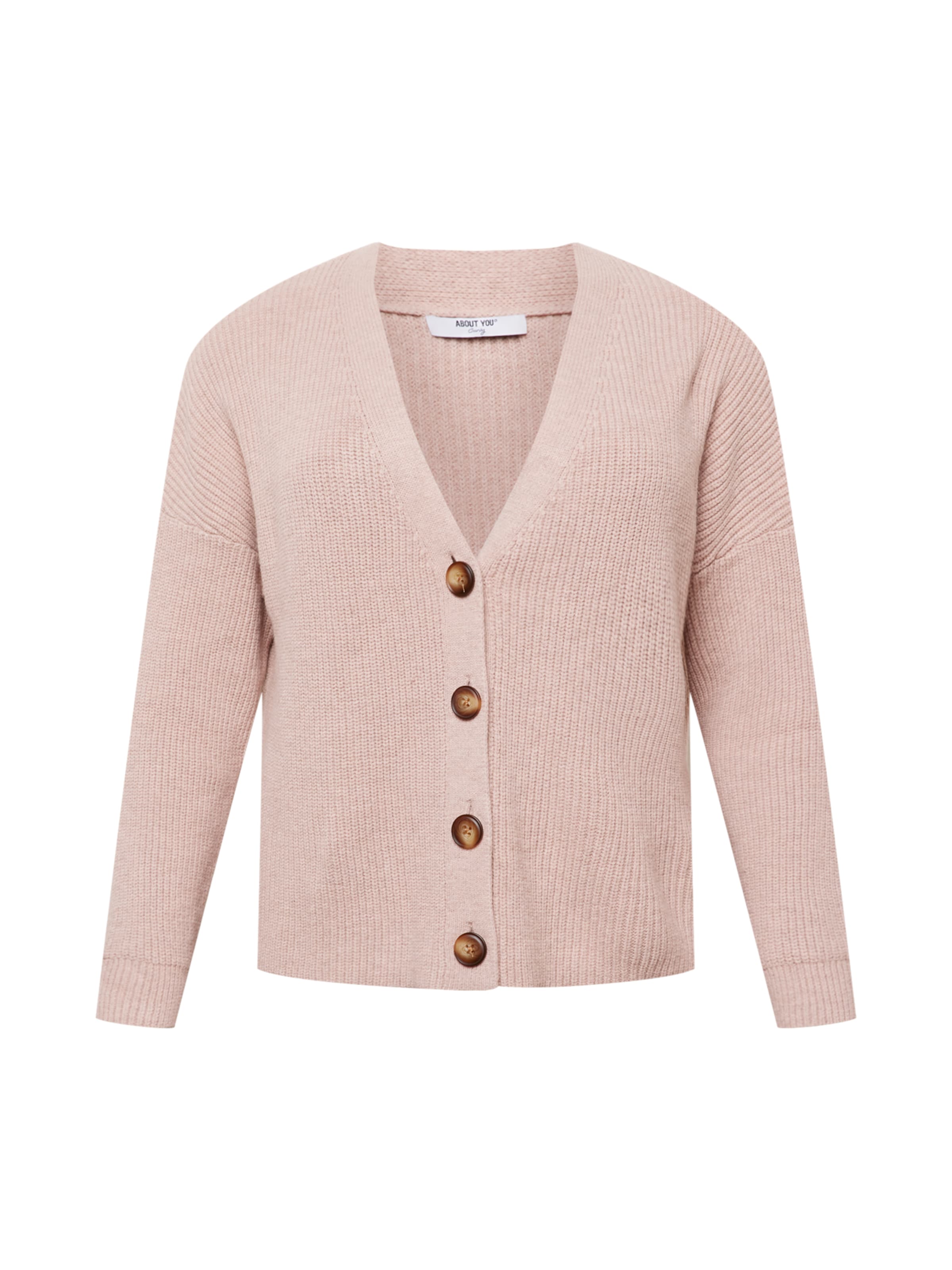 ABOUT YOU Curvy Kardigan 'KIMBERLY' – pink: přední strana