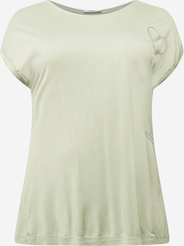 T-shirt 'Maja' ABOUT YOU Curvy en vert : devant