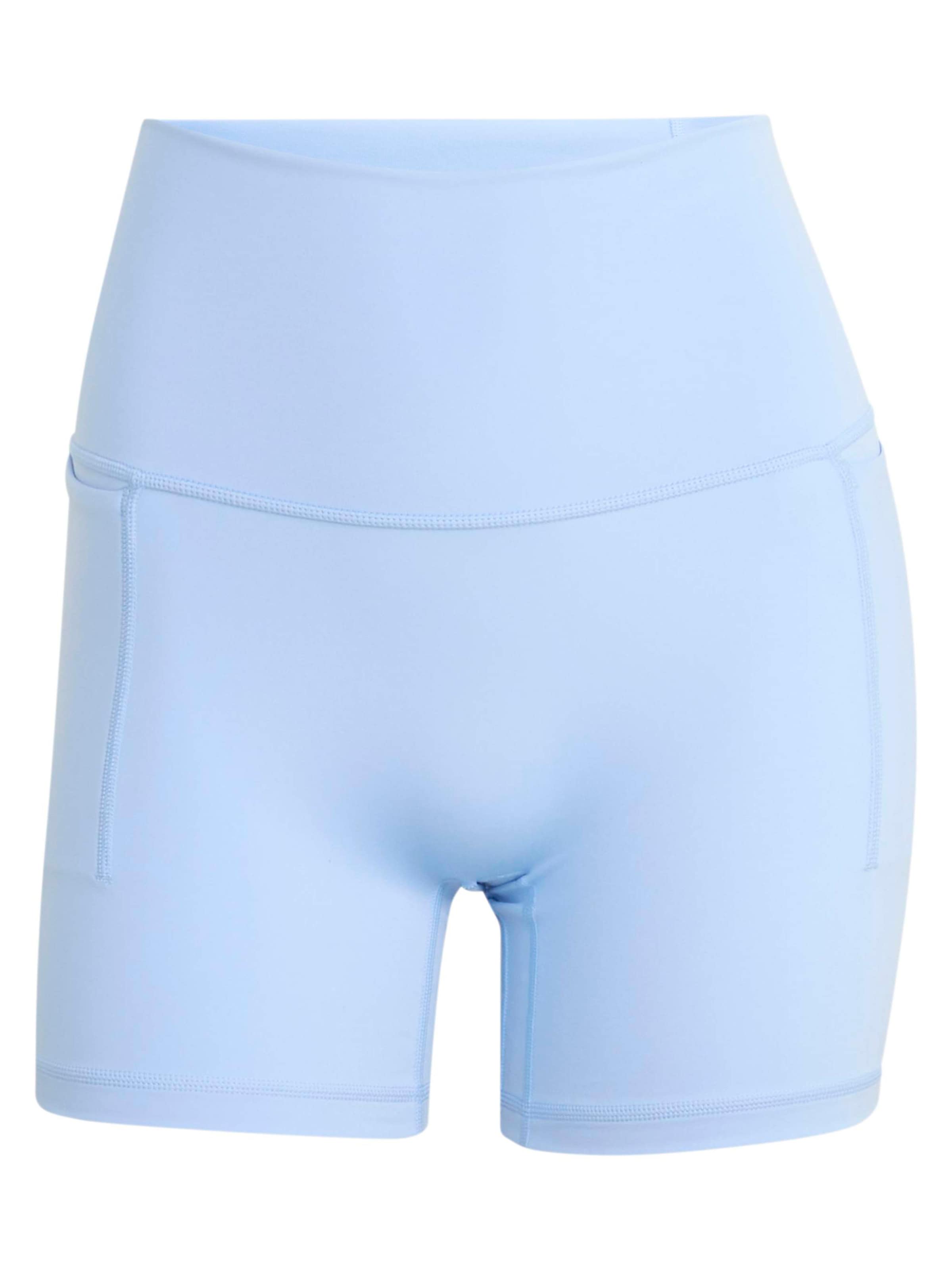 ADIDAS PERFORMANCE Skinny Sportshorts 'Motion' in Blau: Vorderseite