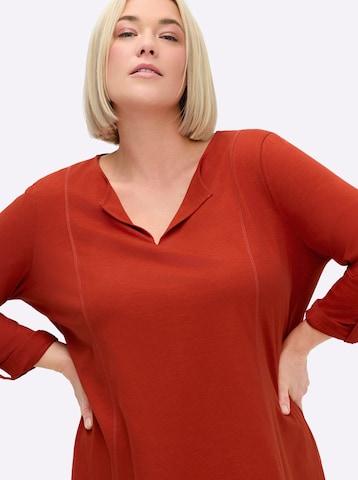 SHEEGO Majica | rdeča barva