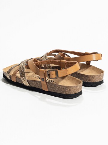 Bayton - Sandalias 'KARI' en marrón