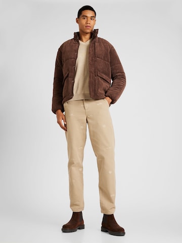 Pull-over 'BERG' SELECTED HOMME en beige