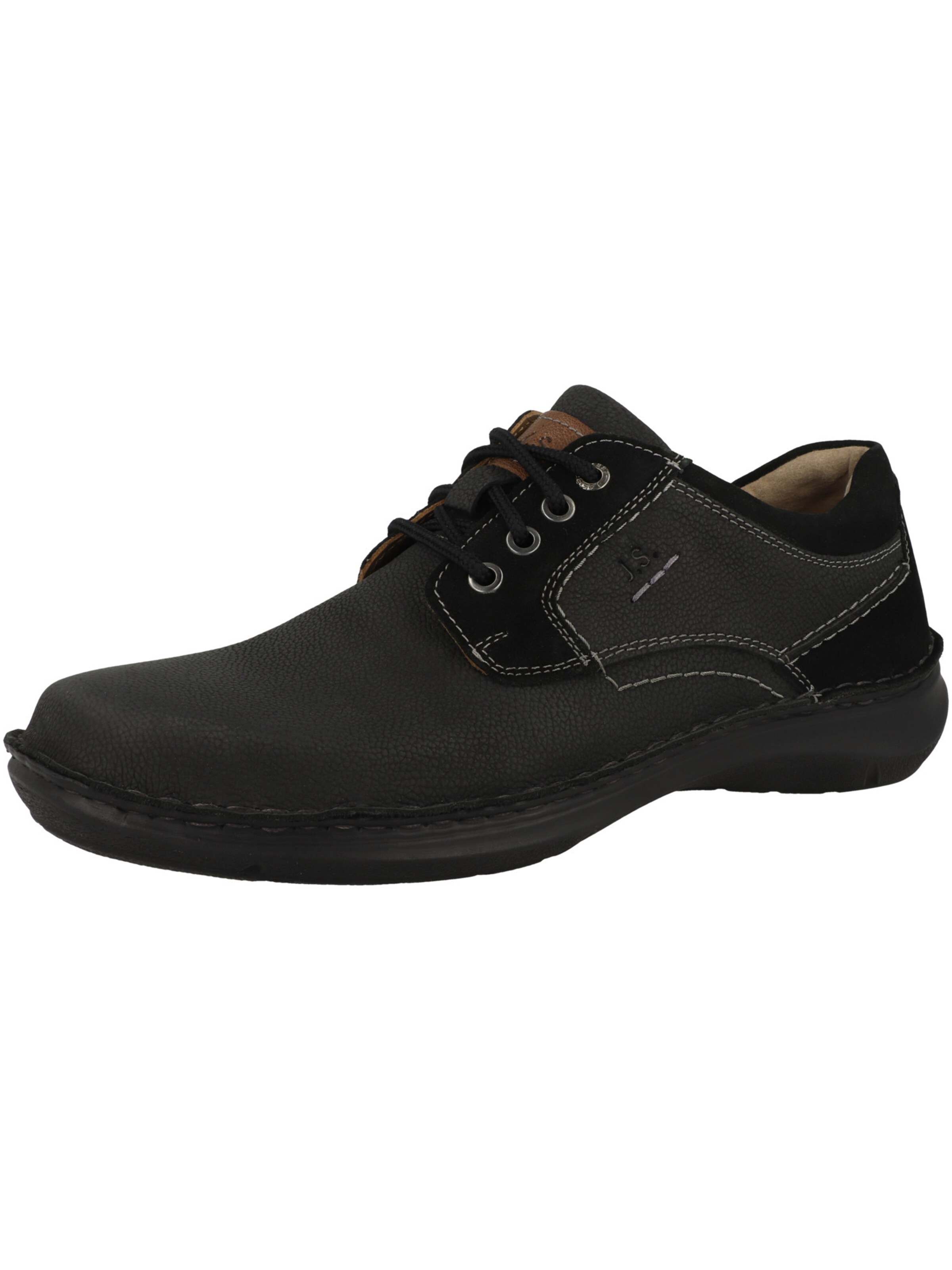 JOSEF SEIBEL Lace-up shoe in Black: front
