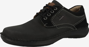 JOSEF SEIBEL Schnürschuh in Schwarz: Vorderseite
