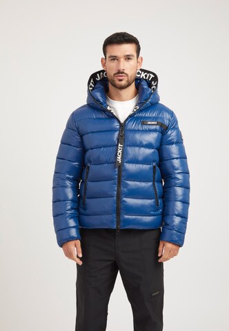 Veste d’hiver JACK1T en bleu : devant