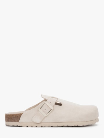 Estro Hjemmesko '209-833' i hvid: forside