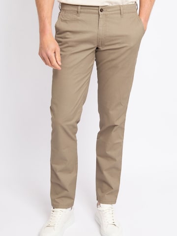 Suitable Slim fit Chino Pants 'Plato' in Green