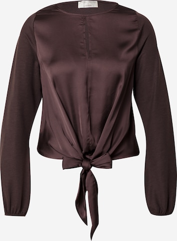 Guido Maria Kretschmer Collection Блуза 'Diana' в кафяво: отпред