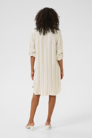 Robe-chemise 'Milia' Kaffe en blanc