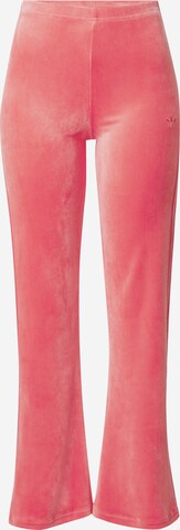 Flared Pantaloni di ADIDAS ORIGINALS in rosa: frontale