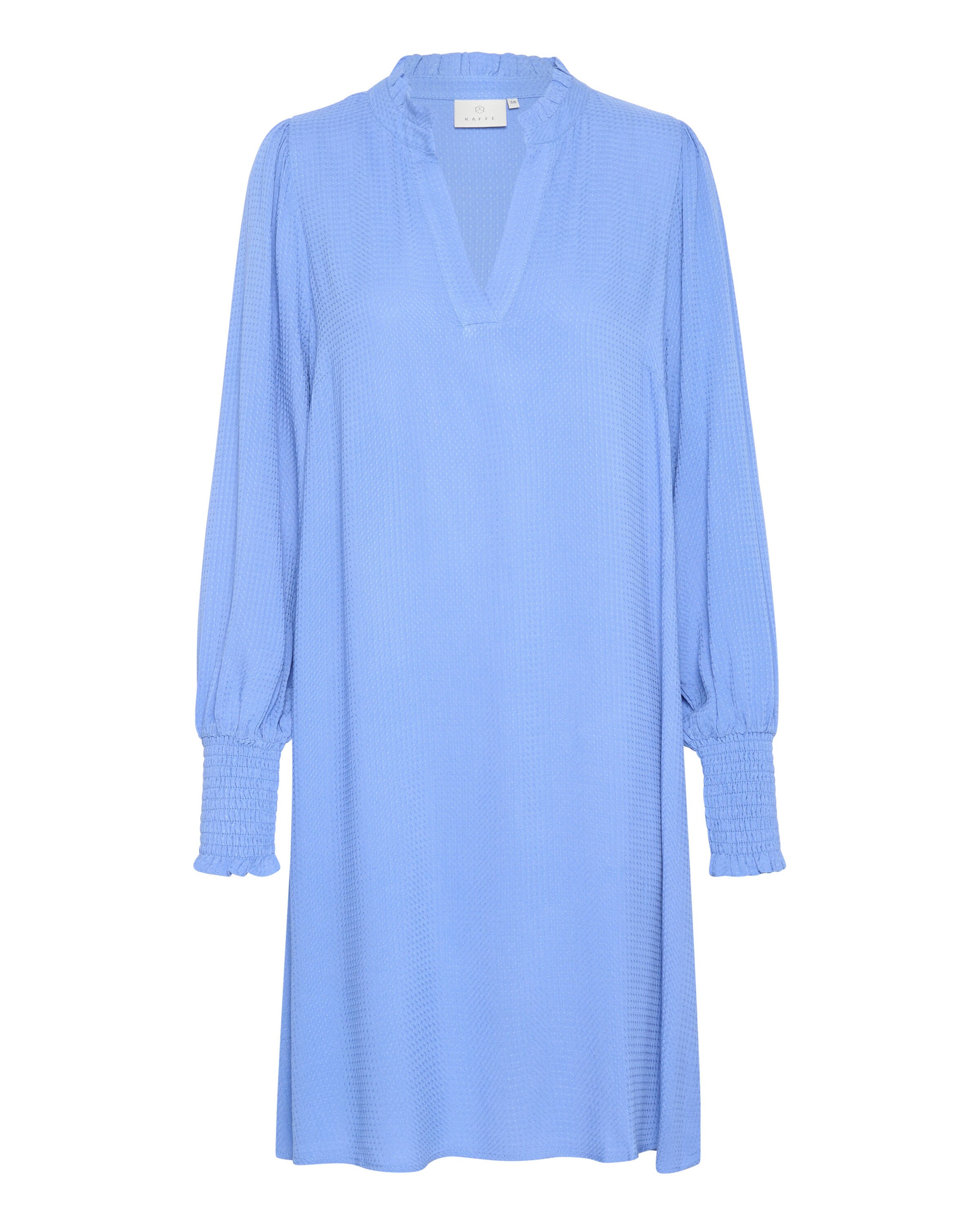 Kaffe Kjole 'Mathilde' i blå: forside