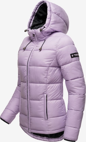 MARIKOO Winter Jacket 'Leandraa' in Purple