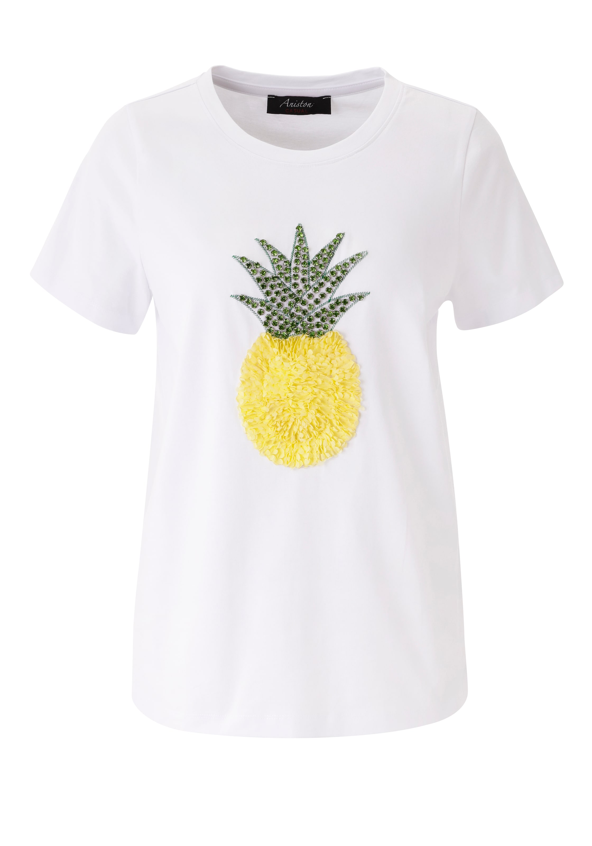 Aniston CASUAL Shirt in White: front