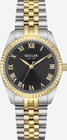 Montre à affichage analogique 'Régler Infinité Steel Bicolor Silver/Gold - Black' Régler en or : devant