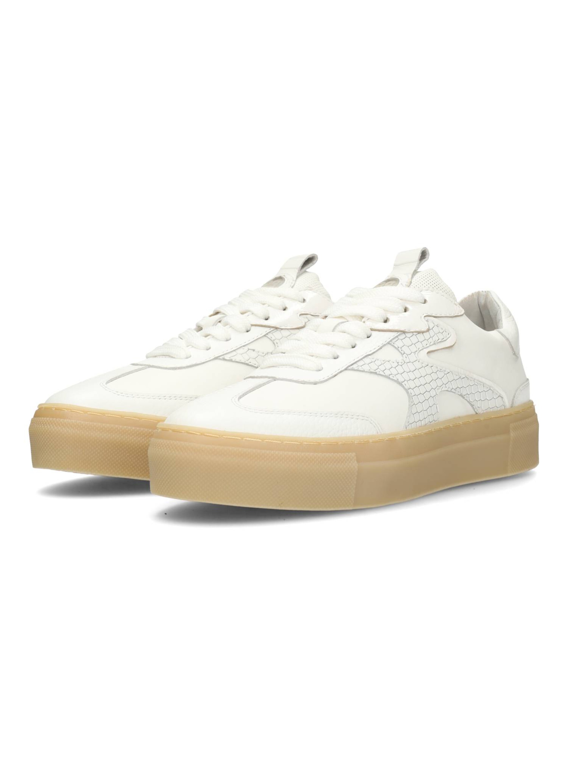 PS Poelman Sneakers laag in Wit