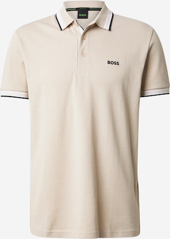 T-Shirt 'Paddy' BOSS en beige : devant