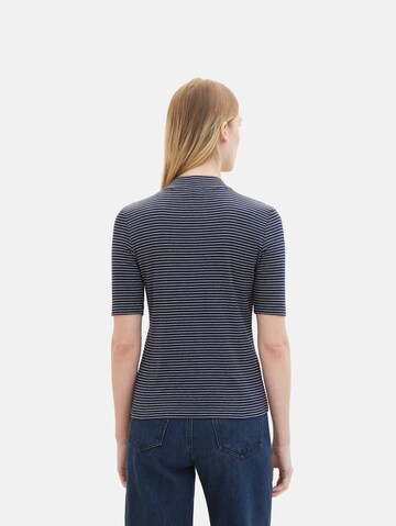 TOM TAILOR T-Shirt in Blau