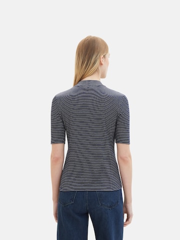 TOM TAILOR T-Shirt in Blau