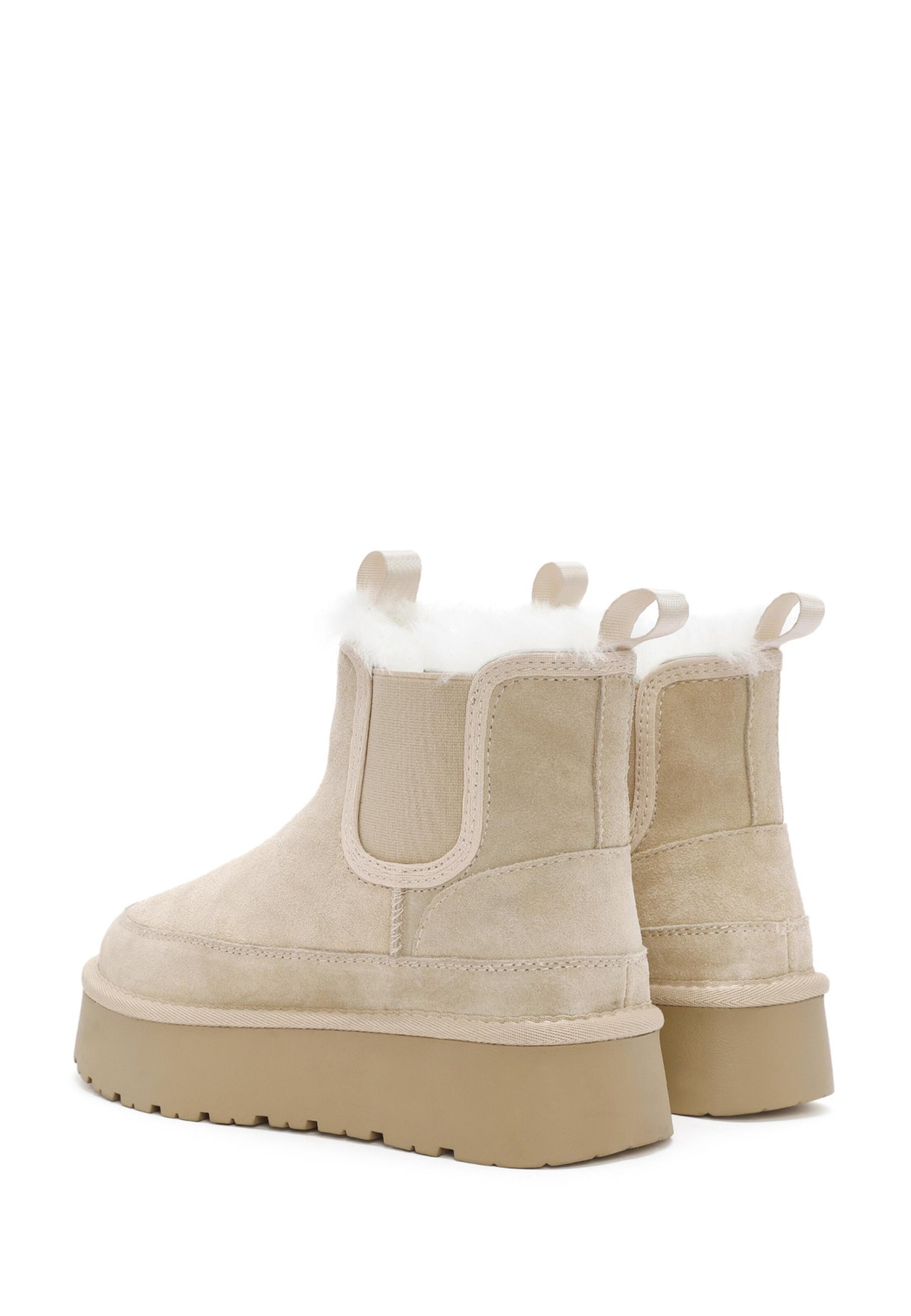 Ankle boots di Derimod in beige