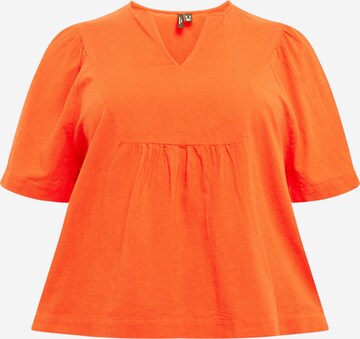 Vero Moda Curve Blúzka 'GIANA' - oranžová: predná strana