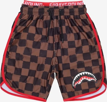 Boardshorts Sprayground en marron : devant