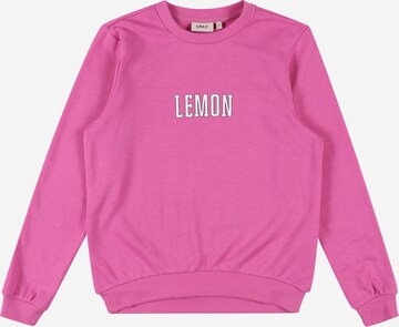 KIDS ONLY Sweatshirt 'Gianna' in Pink: predná strana