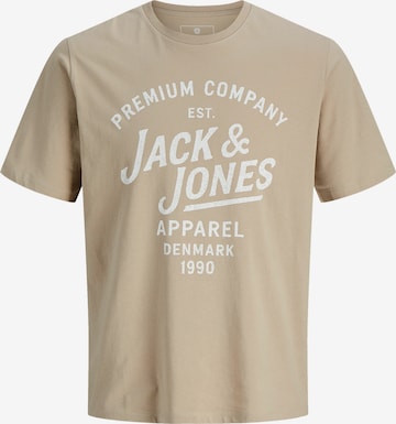 JACK & JONES Shirt 'Bluzane' in Beige: Vorderseite