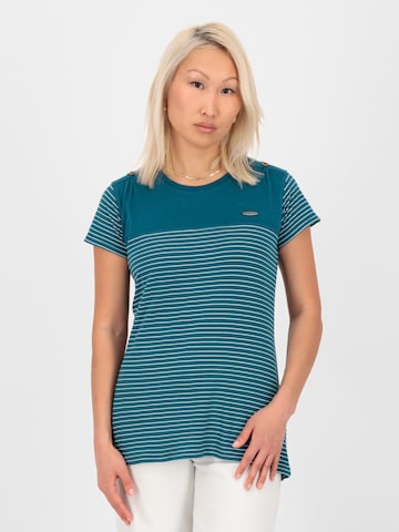 Alife and Kickin T-Shirt 'LioAK Z' in Blau: predná strana
