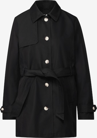 STREET ONE Trenchcoat in Schwarz: Vorderseite