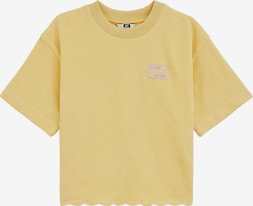 geltona WE Fashion Megztinis be užsegimo: priekis