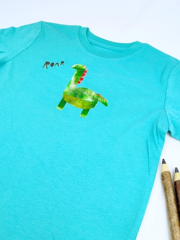 MelaDi Shirt 'Dino'‌‌‌‌‌‌‌‌ in Blau